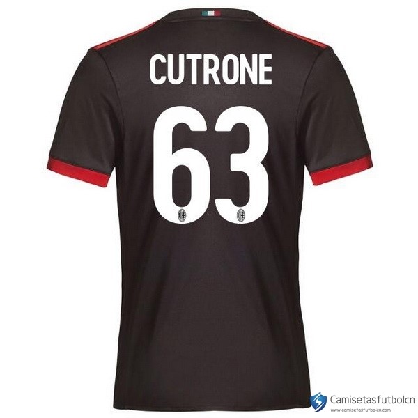 Camiseta Milan Tercera equipo Cutrone 2017-18